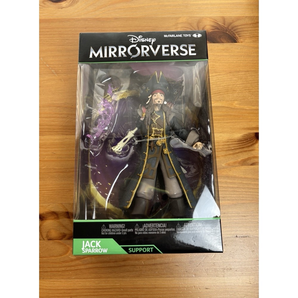 McFarlane Toys Disney Mirrorverse - JACK SPARROW 7in Action Figure NIB